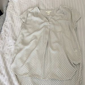 H&M polka dot blouse